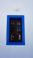 traditional greece architecture in porto castello on santorini