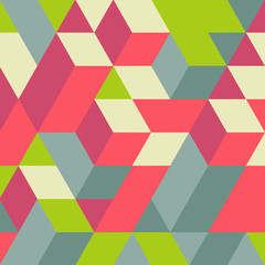 Abstract geometrical 3d background. 
