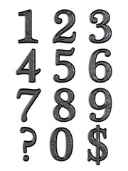Alphabet letters 3D