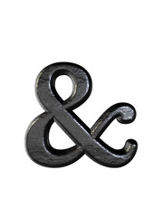 Obraz premium Alphabet letters 3D