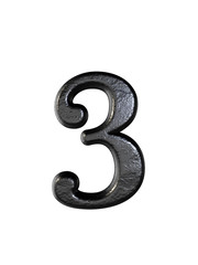 Fototapeta premium Alphabet letters 3D