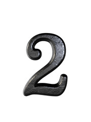 Naklejka premium Alphabet letters 3D