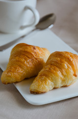 Butter Croissant for Coffee Break.