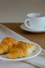 Butter Croissant for Coffee Break.