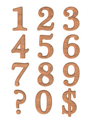 Alphabet letters 3D