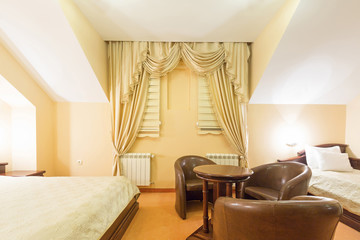 Luxury living room interior