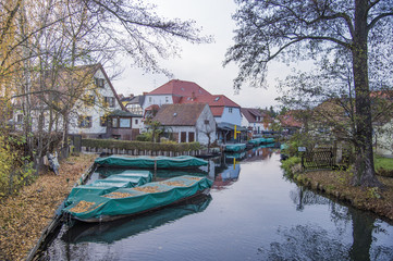 Stadtansicht Lübbenau im Spreewald