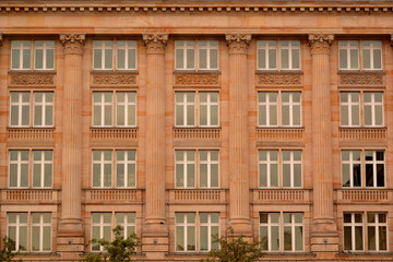 Obraz premium architecture styles in frankfurt