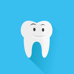 Dentist Tooth logo icon Vector illustration