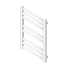 Heater towel rail isometric icon