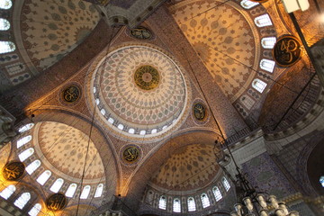 Ceiling Of Yeni Jami,Istanbul