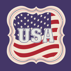 usa emblematic seal design 