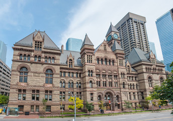 Fototapeta na wymiar Old City Hall Toronto Canada