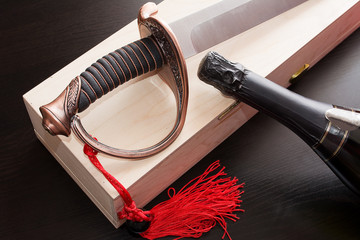 Saber for sommelier © Angelo D'Amico