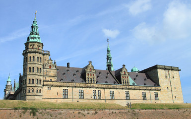 medieval Kronborg Castle, unesco world heritage, Denmark