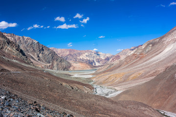 Fantastic himalayas mountains landscape