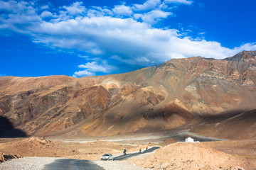 Fantastic himalayas mountains landscape