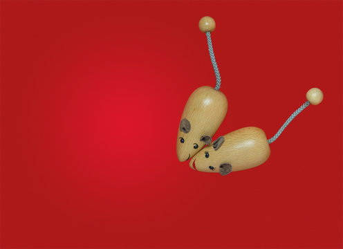 Inloved mouse couple