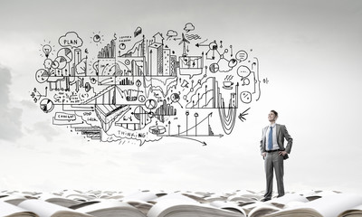 Knowledge and education are his advantage