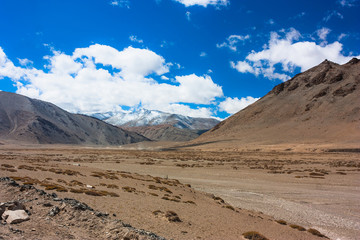 Fantastic himalayas mountains landscape