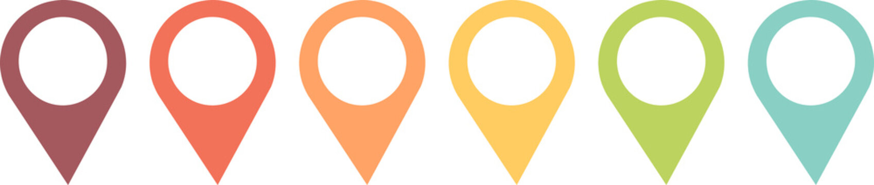 Balise, &eacute;pingle, pour marquer un emplacement