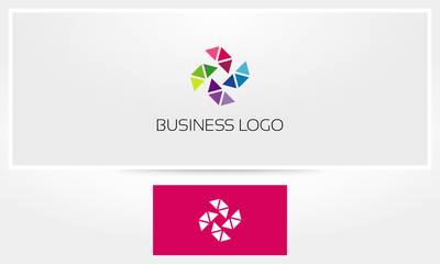 Colorful Windmill Logo