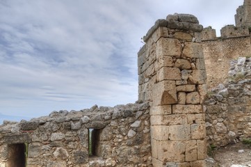 Acrocorinth in Greece