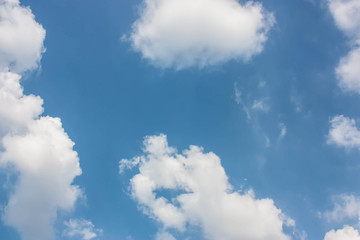 Blue sky with a clouds