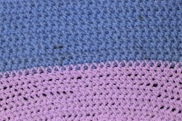 синий и фиолетовый