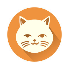 White cat symbol