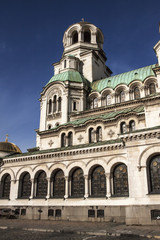 Church Aleksander Nevski, Sofia Bulgaria - obrazy, fototapety, plakaty