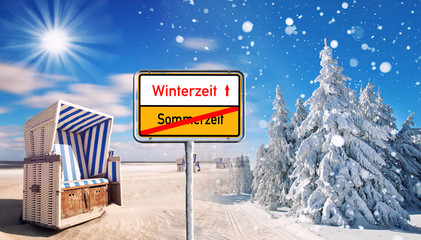 Winterzeit - Sommerzeit