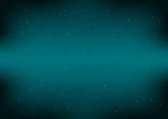 Dark Space Green Blue Background Vector Illustration