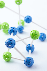 Obraz premium Molecular Structure