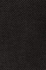 Black plain fabric, textile