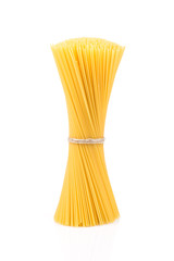 Uncooked pasta spaghetti macaroni