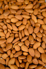 Nuts, almond. It can be used as a background