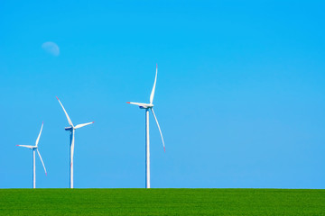 Fototapeta premium Wind Turbines in Bulgaria