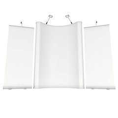 Roll Up and Pop Up Banner Stands