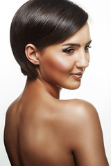 beauty, makeup, hairstyle