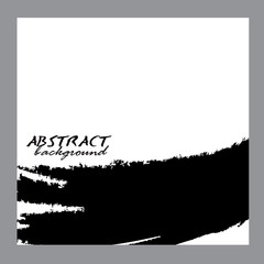 abstract background Watercolor background paintbrush black