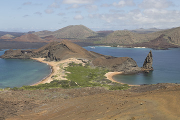 Isla Batolomé mit dem Pinnacle Rock