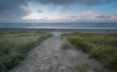 Fototapeten Strandzugang zum Meer © www.kiranphoto.nl