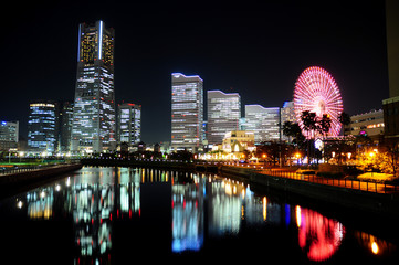 横浜の夜景