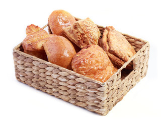 Bread in basket