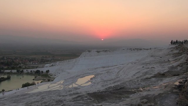 Site de Pamukkale en Turquie