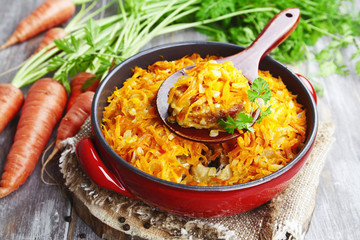Fish with vegetables