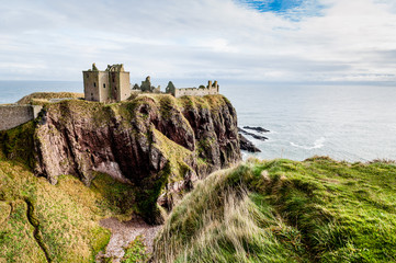 Dunottar Castle in Scotland.