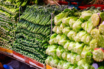 Herbs at market