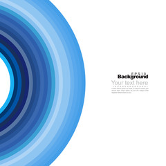 blue lines circle design abstract background vector illustration eps10